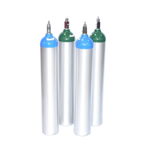 E Size Cylinders Medical Aluminum Set of 4 | Broward A&C Medical Supply